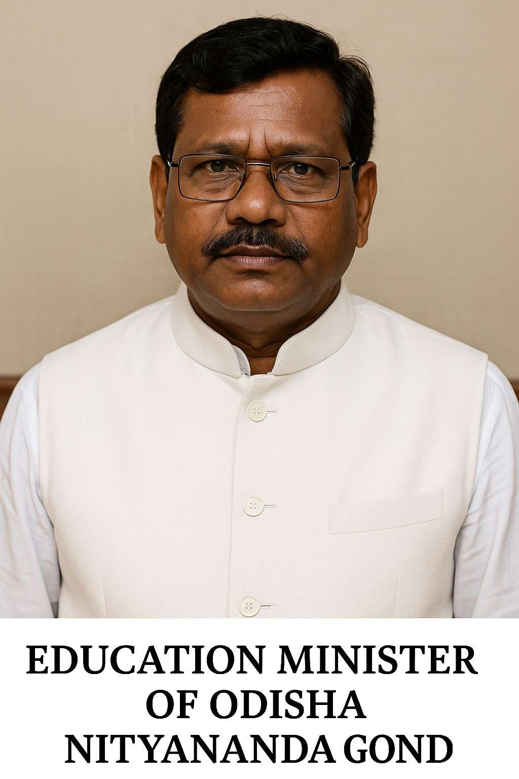 Nityananda Gond Education Minister of Odisha