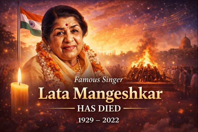 When Was Famous Singer Lata Mangeshkar Has Died