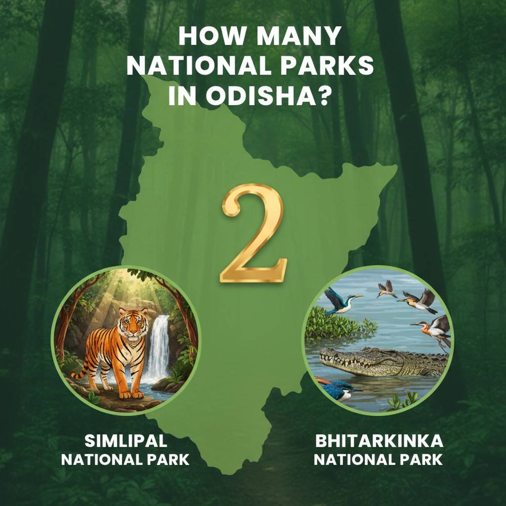 How Many National Parks in Odisha?