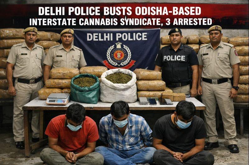 Delhi Police busts Odisha-based interstate cannabis syndicate, 3 arrested