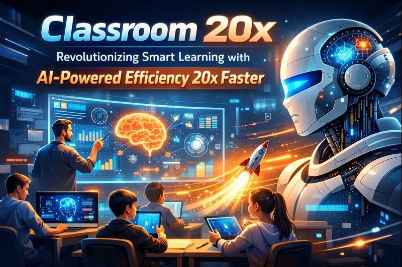 Classroom 20x: Revolutionizing Smart Learning with AI-Powered Efficiency 20x Faster