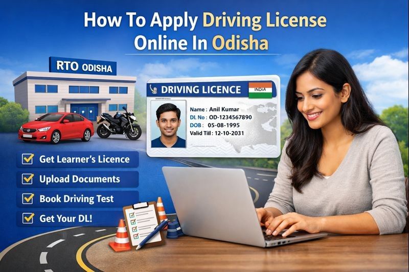 How To Apply Driving License Online In Odisha