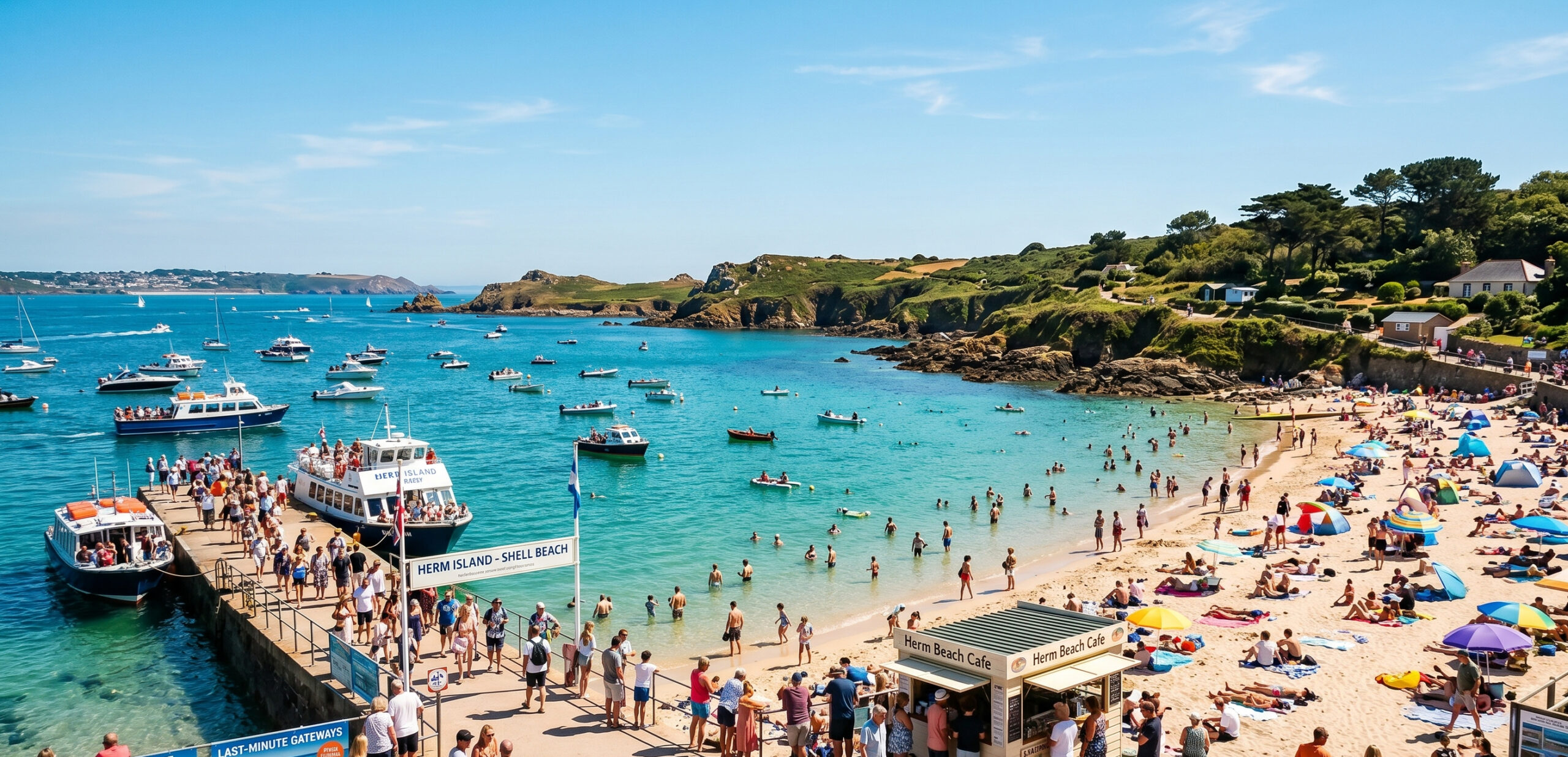 Hot Weather Boosts Last-Minute Tourism Across Channel Islands